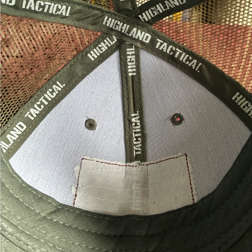 Green and Brown Trucker Hat - Picture 4 of 5